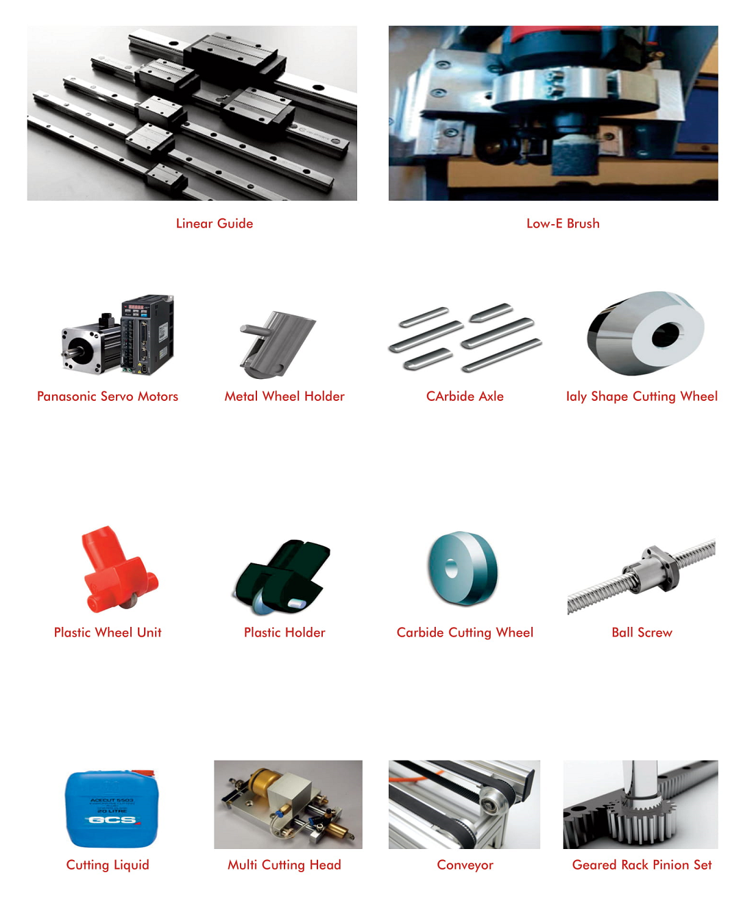Glass-Cutting-Machine-and-Auto-Loader-Spare-Parts-Series
